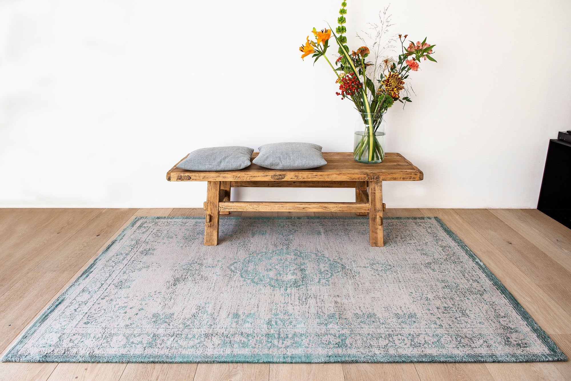 Tapete Vintage Style Jade Ostra 8259 | Tamanho: 170 × 240 cm