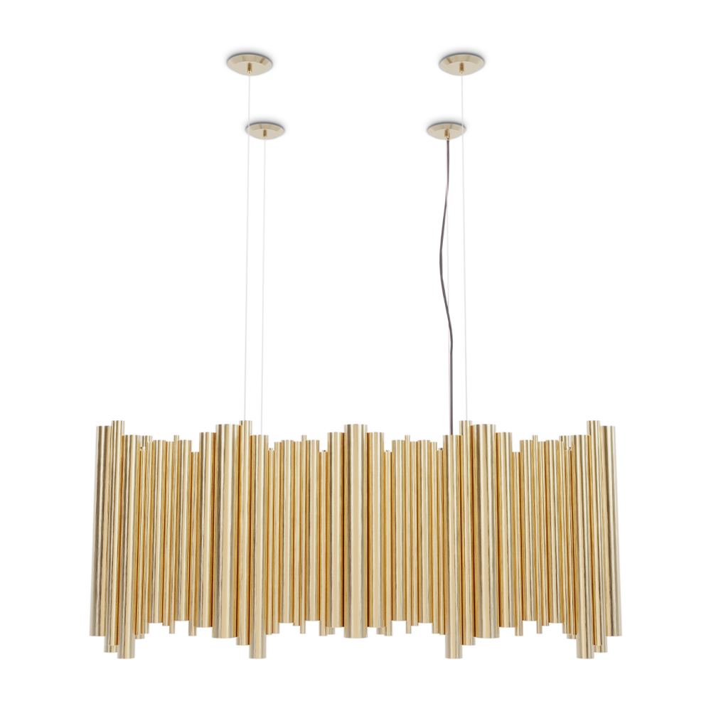 Candeeiro suspenso retangular Brubeck