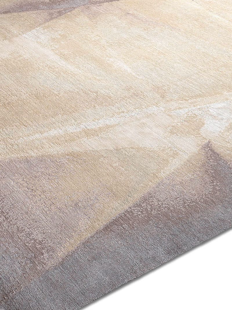 Tapete Yellow Mauve Anodado à Mão