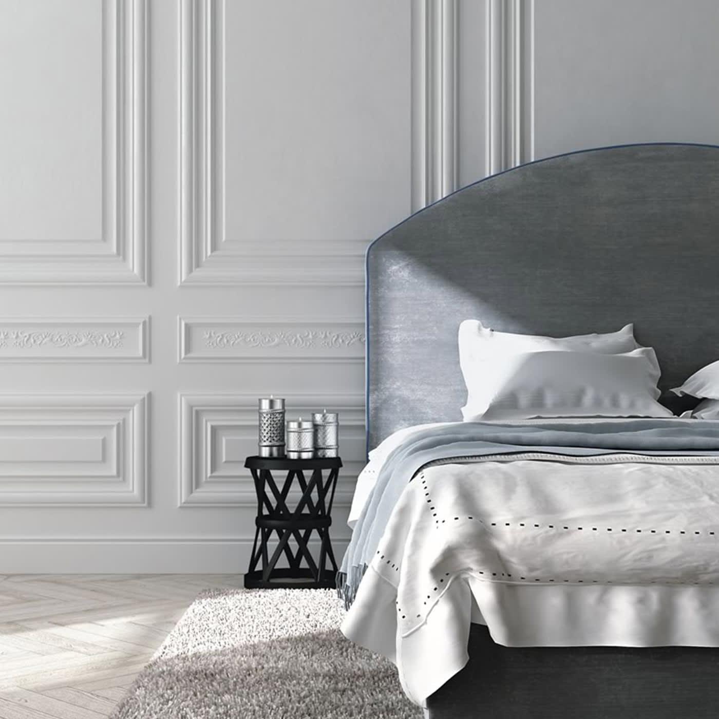 Cama Italiana de Luxo Artesanal Violetta