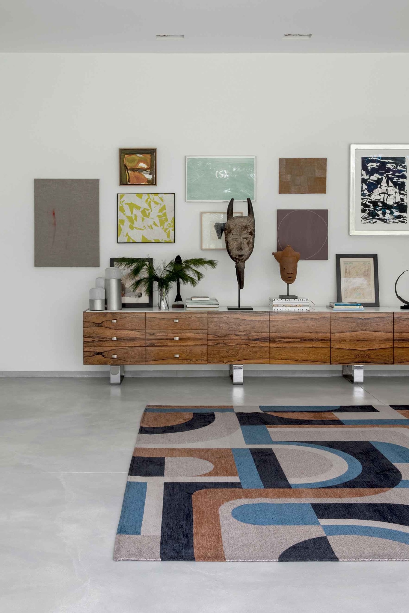 Tapete Camel Azul 9196 | Tamanho: 140 × 200 cm