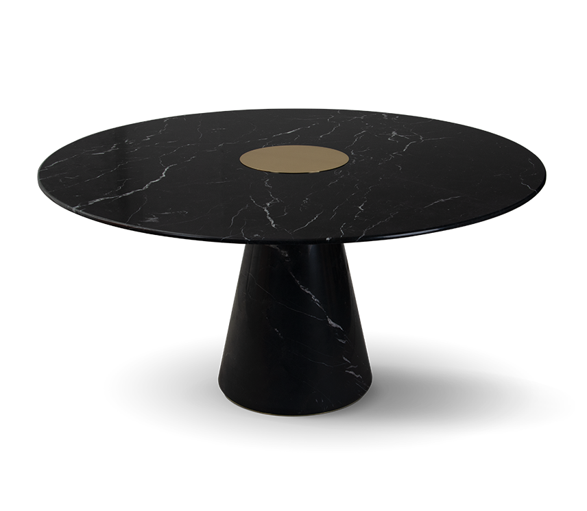 Mesa de Jantar Redonda Bentley