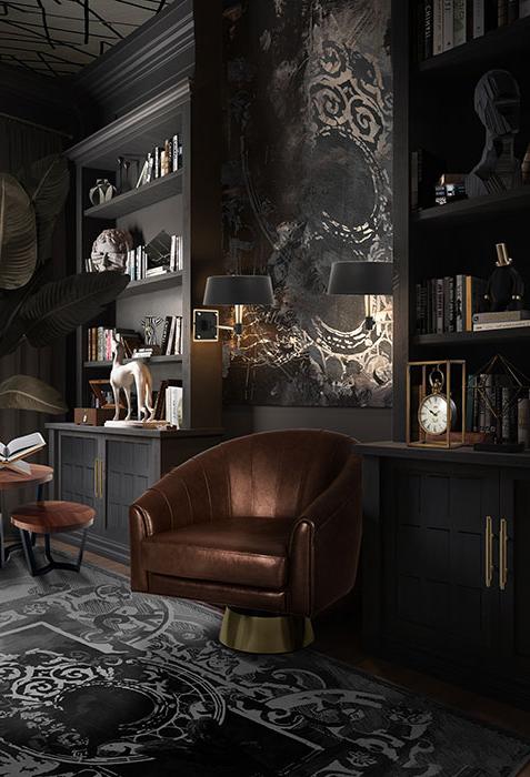 Cadeira de Lounge Broderick - 1