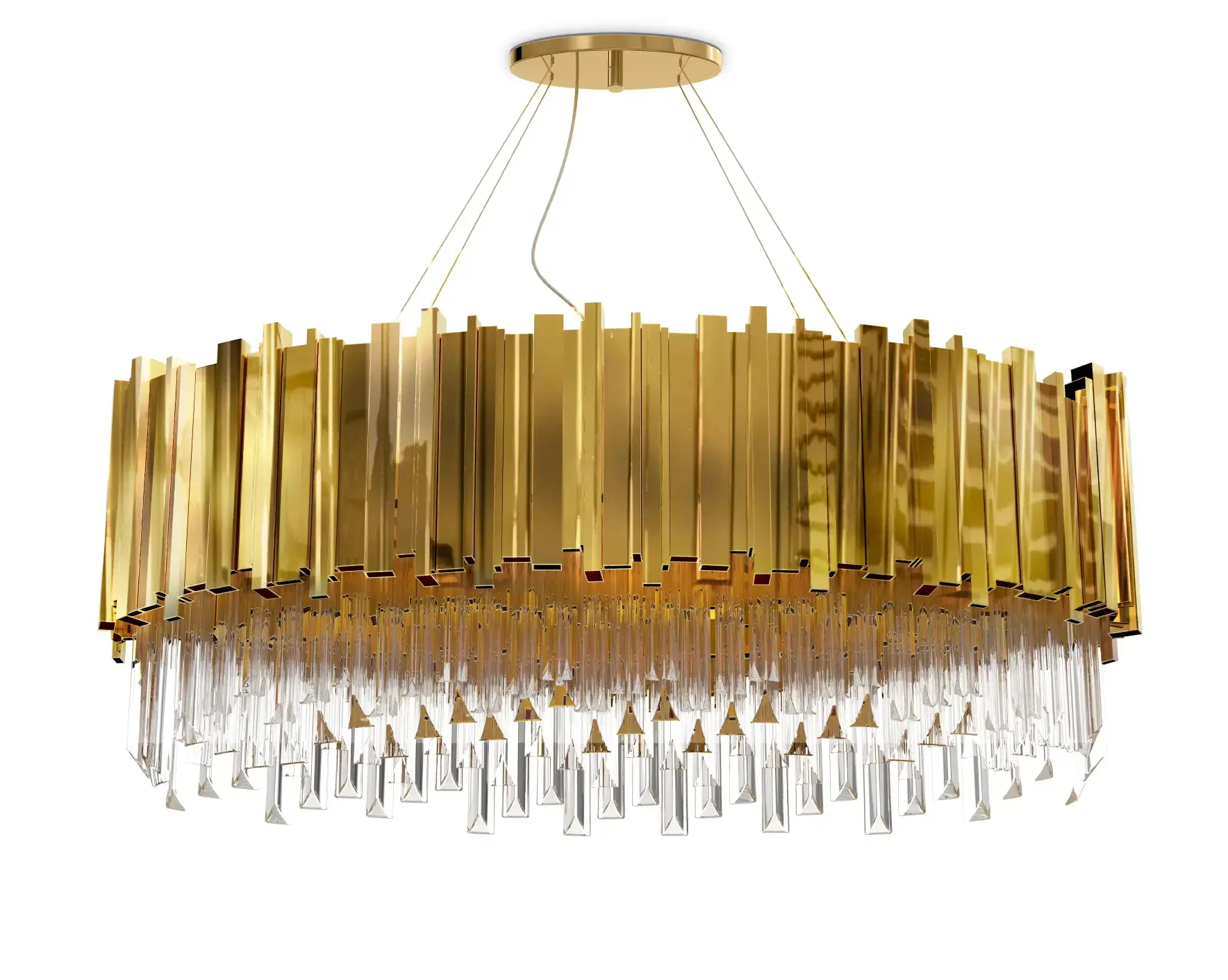 Candeeiro suspenso oval Imperial