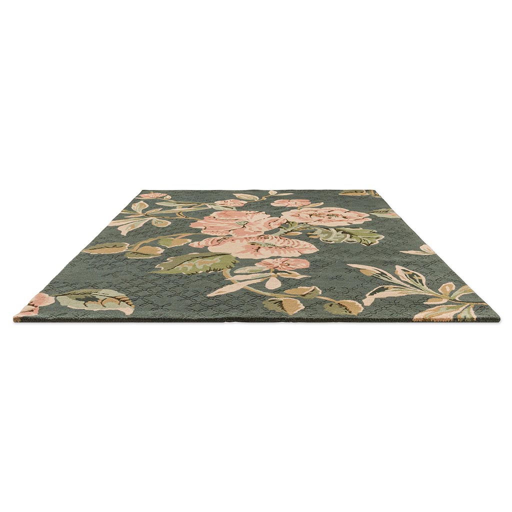 Tapete Aylworth Trail Verde Feto | Tamanho: 250 × 350 cm