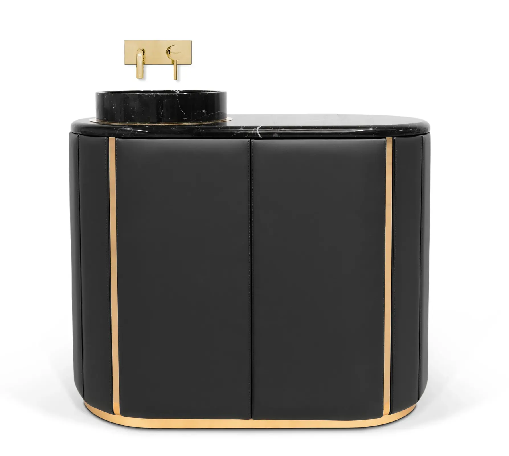 Móvel de casa de banho Majestic preto