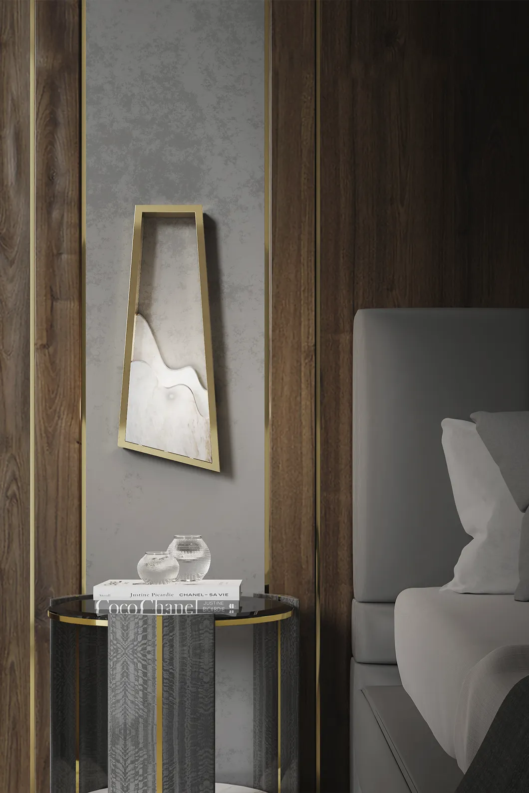 Candeeiro de parede Grand Aura - 3