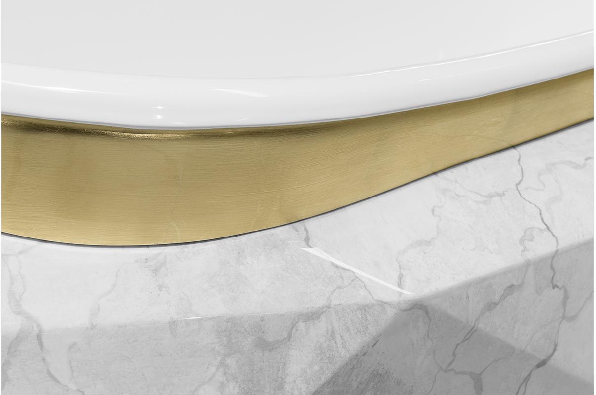 Banheira Gemstone mármore falso