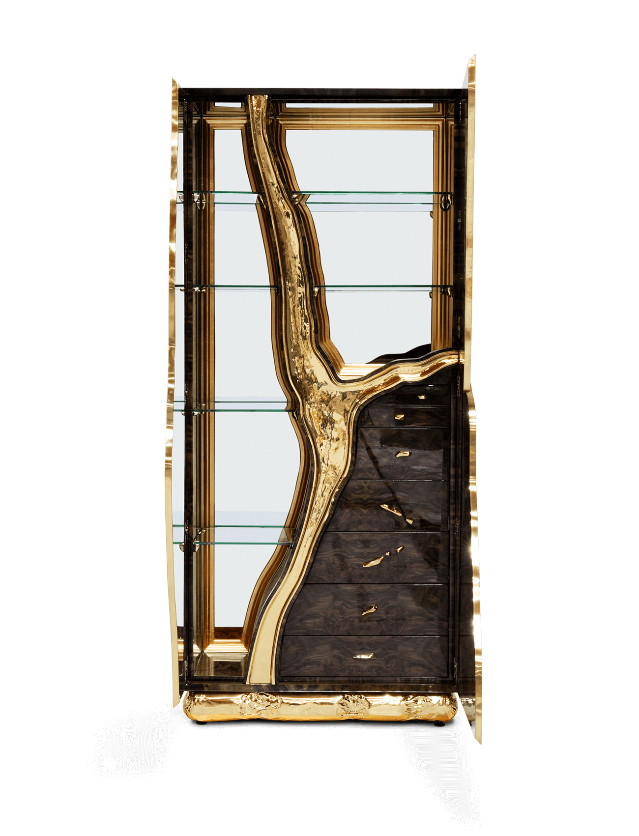 Armário Fissure nogueira