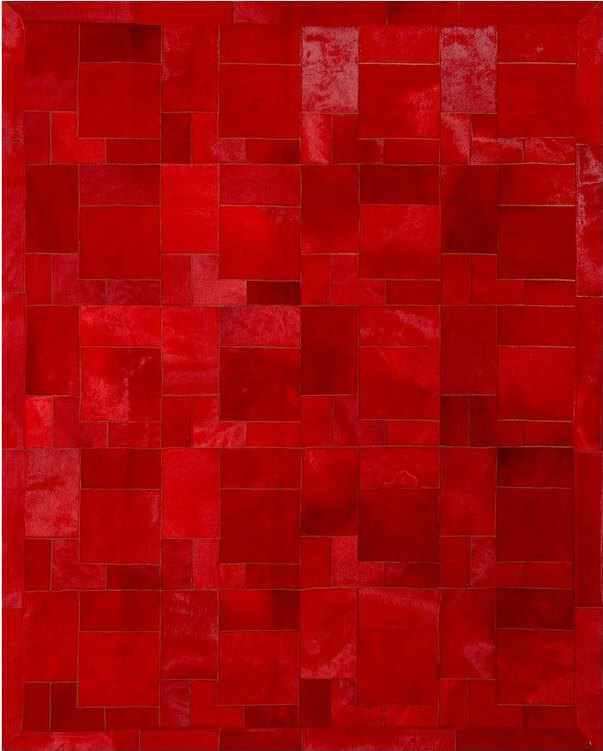 Tapete Pele de Vaca Puzzle col.5 | Tamanho: 180 × 260 cm