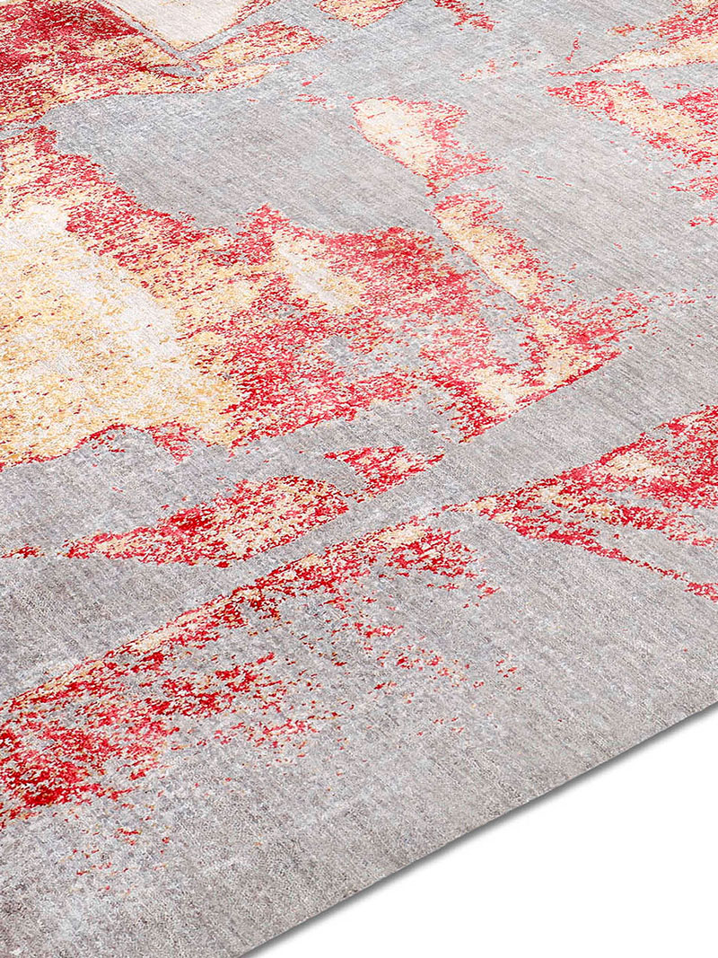 Tapete Gold Coral Feito à Mão