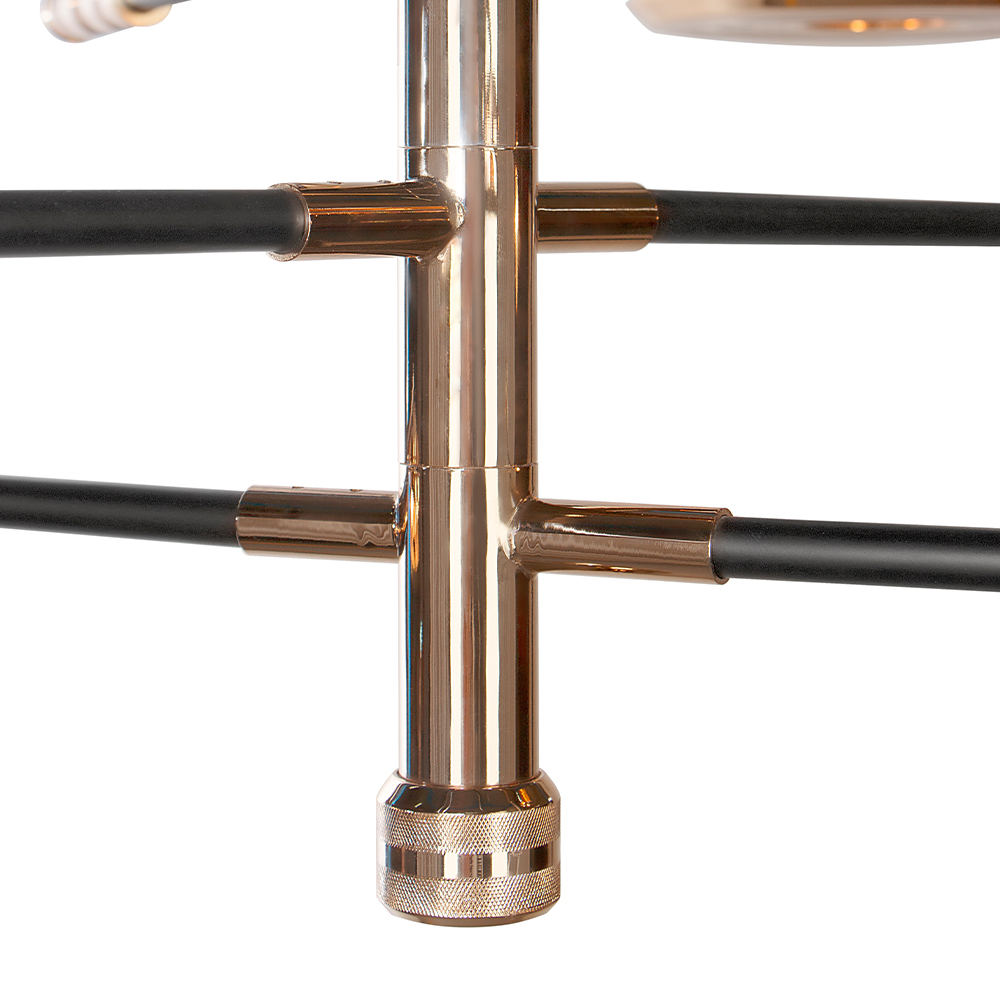 Candeeiro suspenso estrela do rock