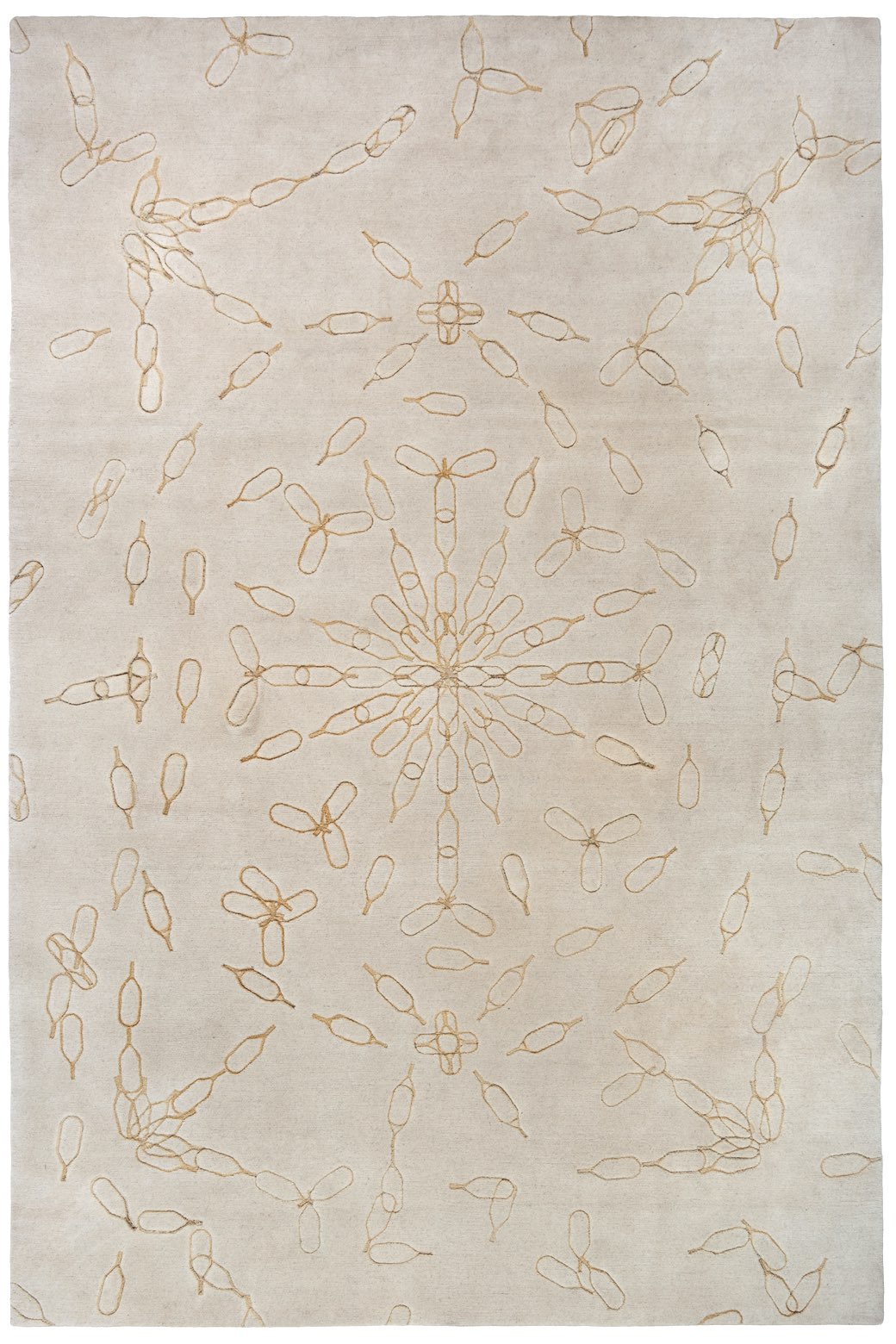 Tapete New Brand Designer Tecido à Mão