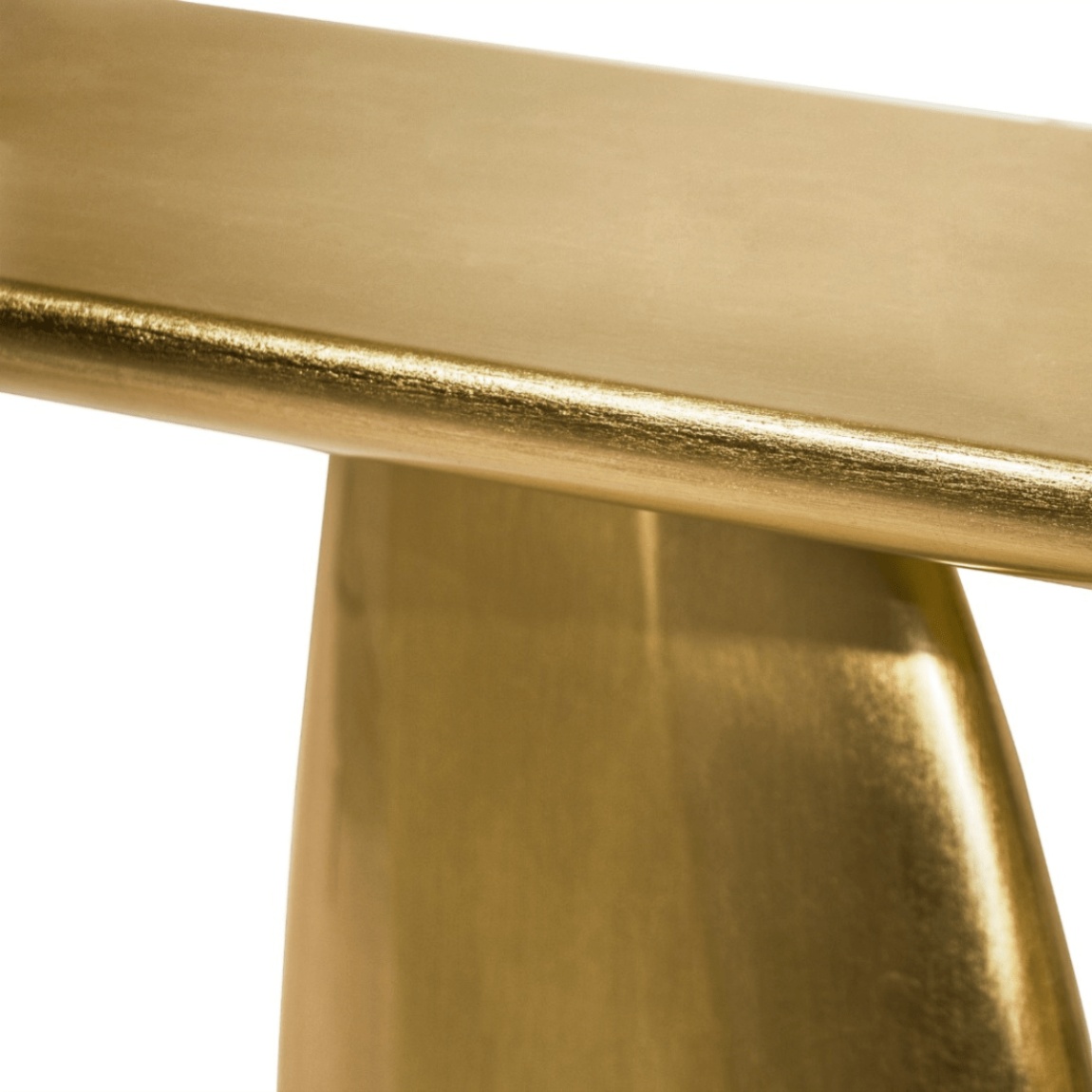 Consola Escultural Dourada
