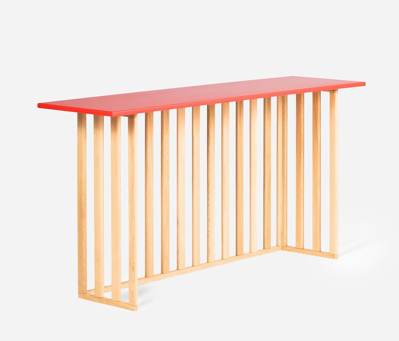 Consola Rosa em Madeira