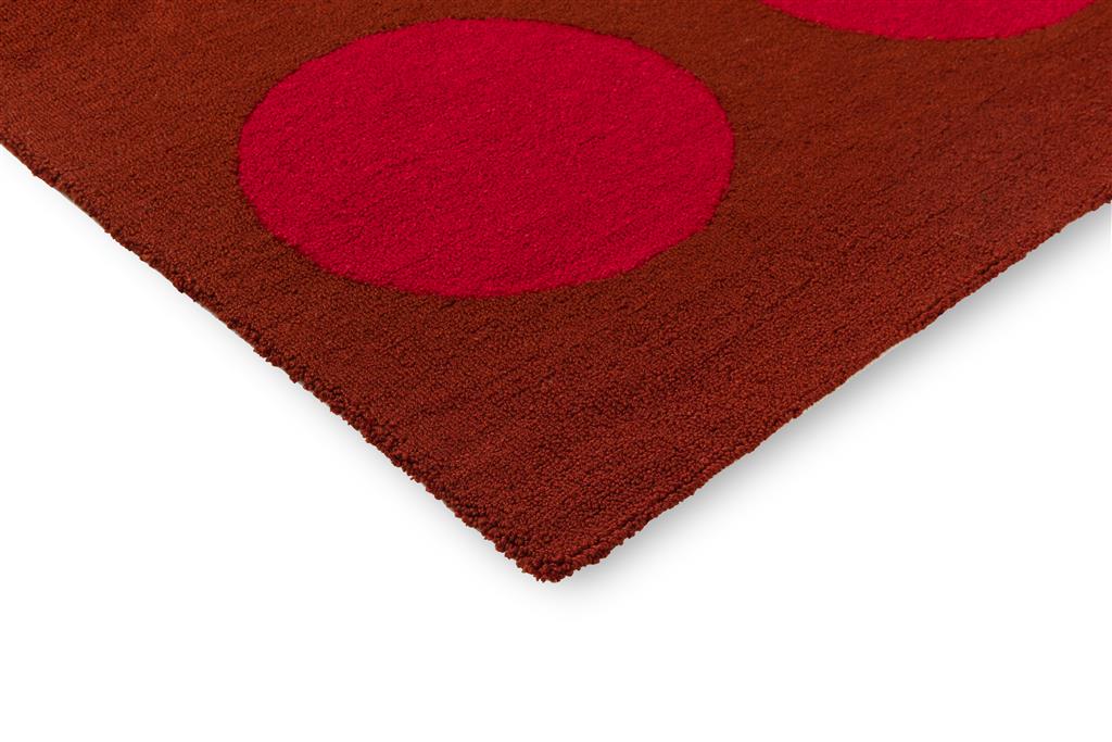 Tapete Exterior Festival Dots Vermelho | Tamanho: 250 × 350 cm