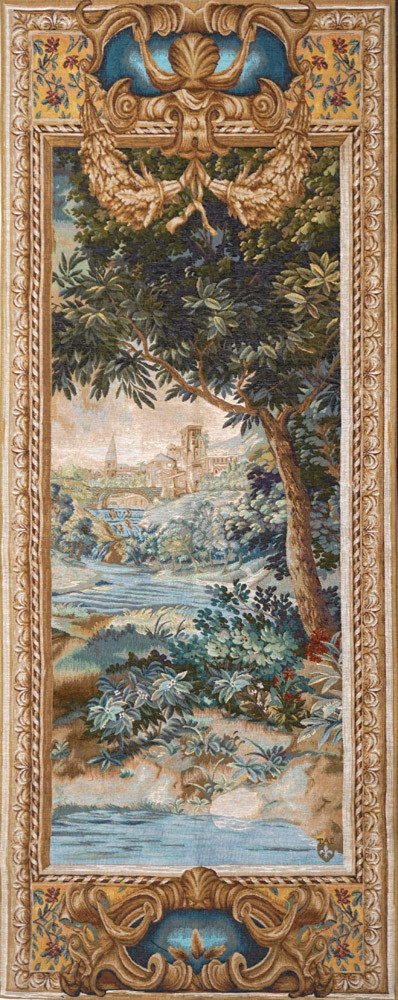 Tapeçaria cascata porta (porta direita)