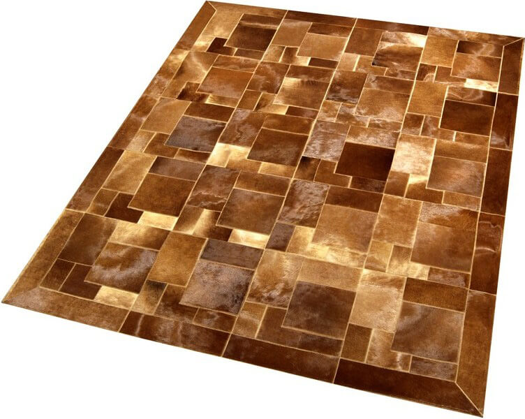 Tapete Pele de Vaca Puzzle col.3 | Tamanho: 220 × 260 cm