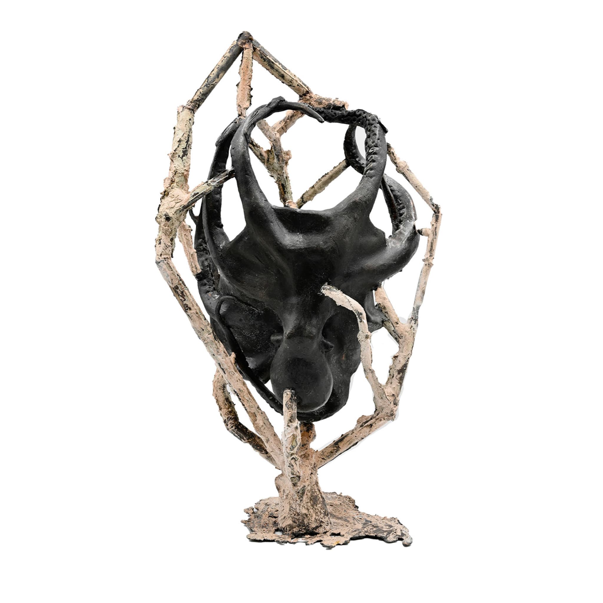 Escultura Octopus de bronze