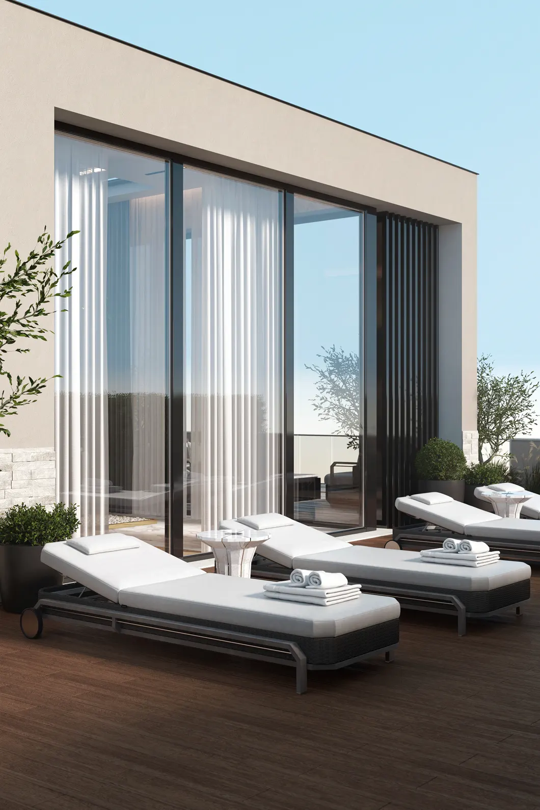 Espreguiçadeira Heritage cinzenta - 1