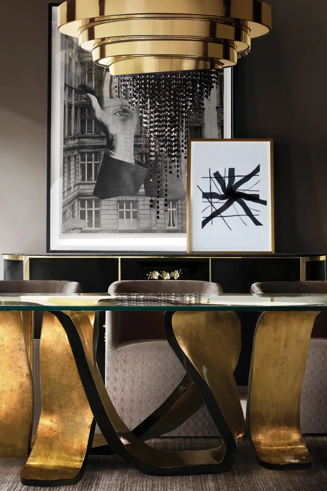 Lustre Art Deco - 5