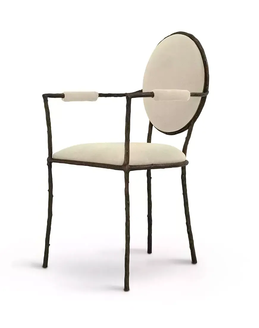 Cadeira de Jantar Elowen com Braços
