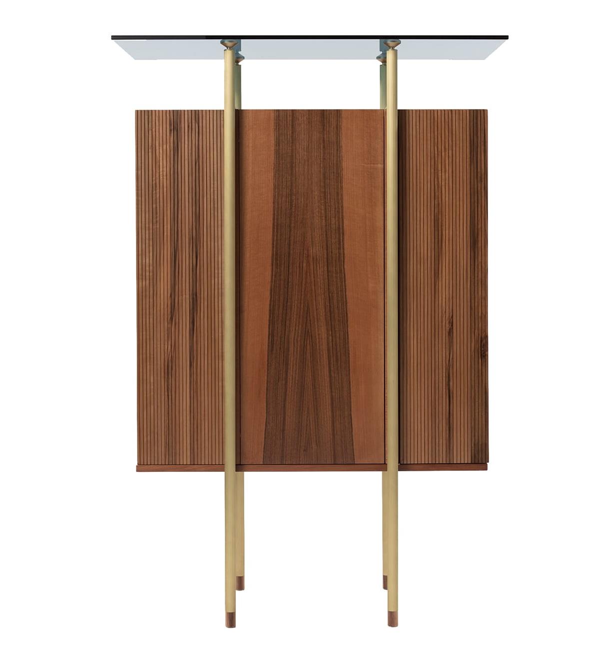 Armário madeira minimalista