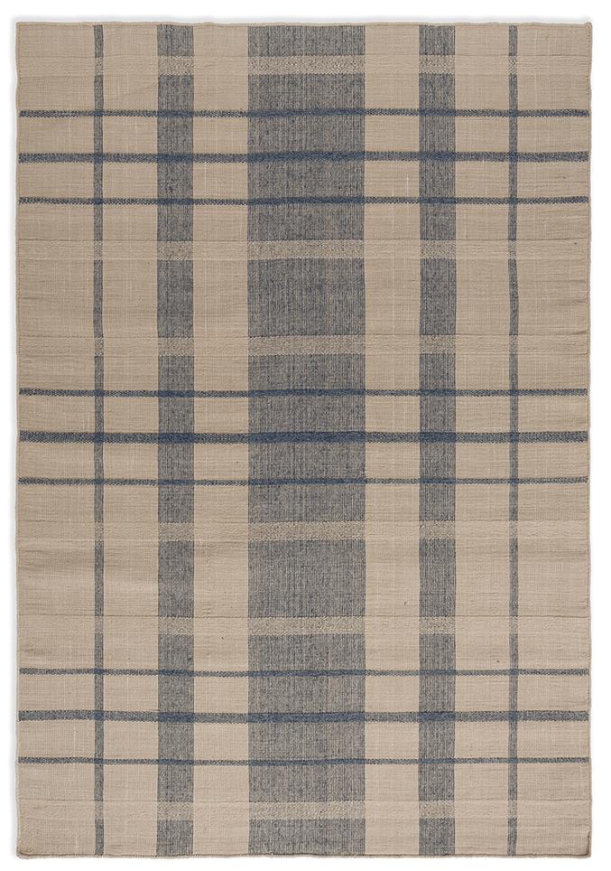 Tapete Exterior Zona Denim Check | Tamanho: 200 × 280 cm