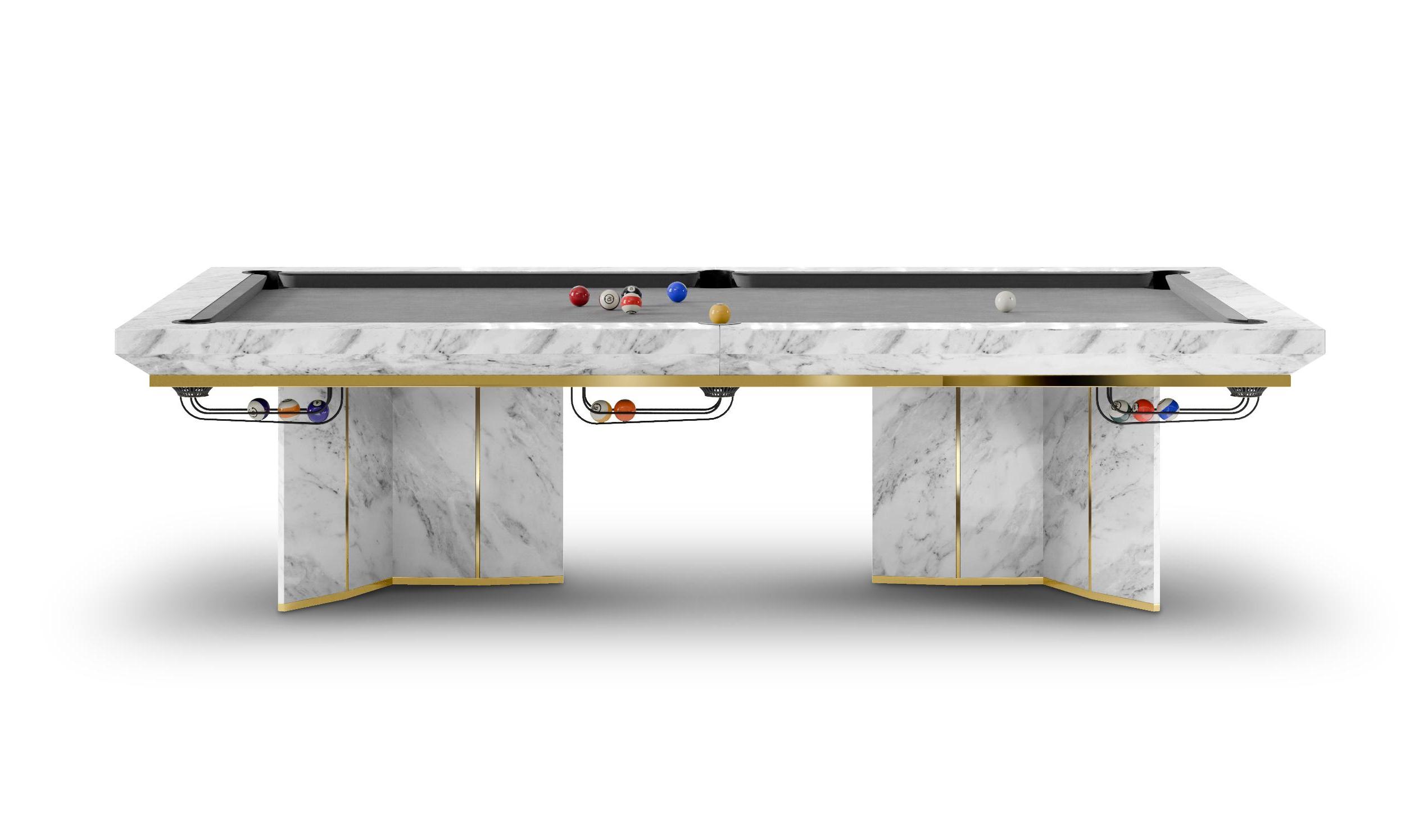 Mesa de snooker Elite mármore