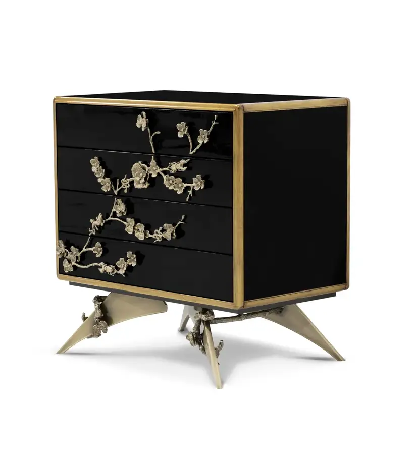 Mesa de Cabeceira Lacada Mirage