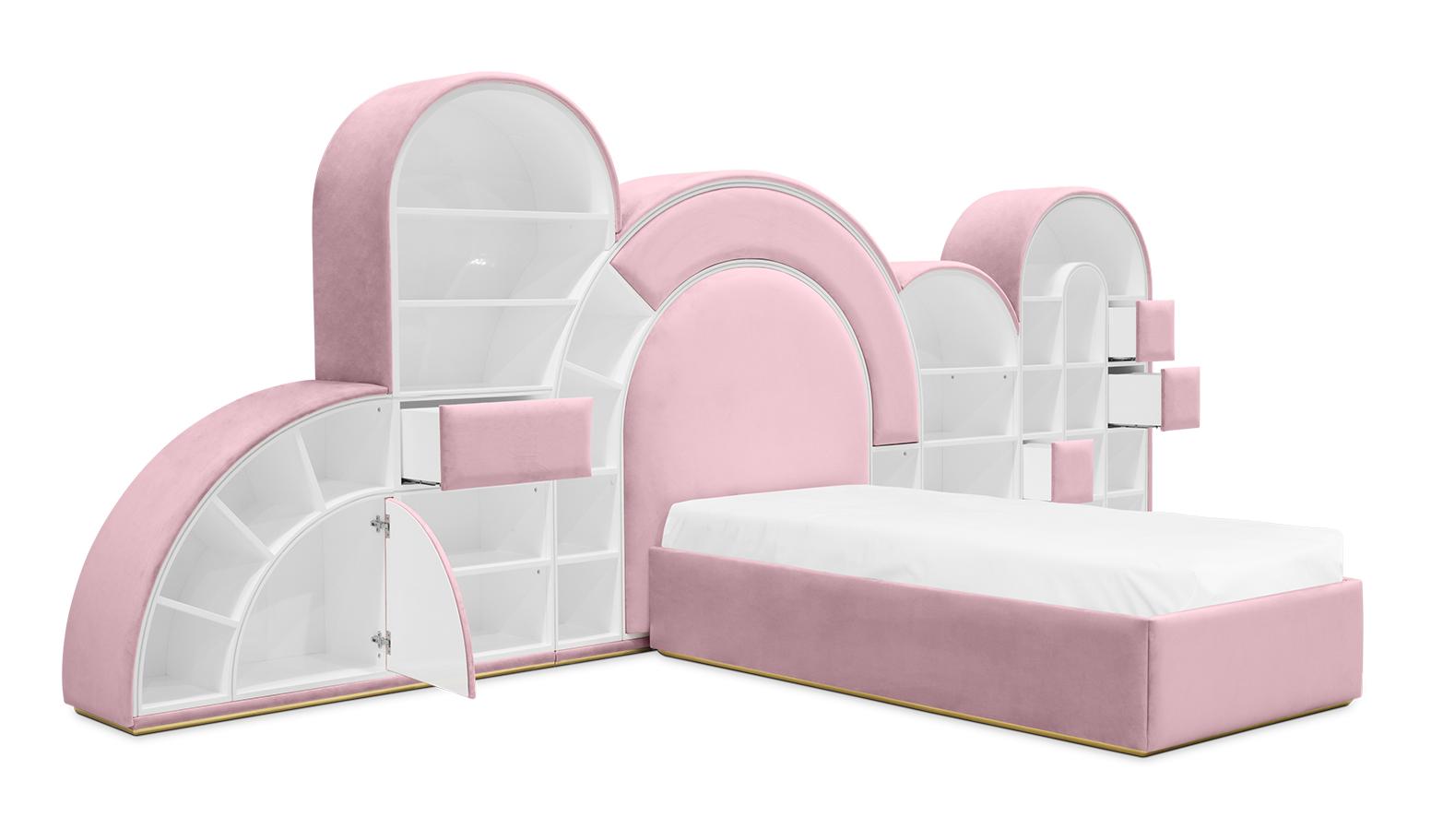Cama Bubblegum Marshmallow rosa