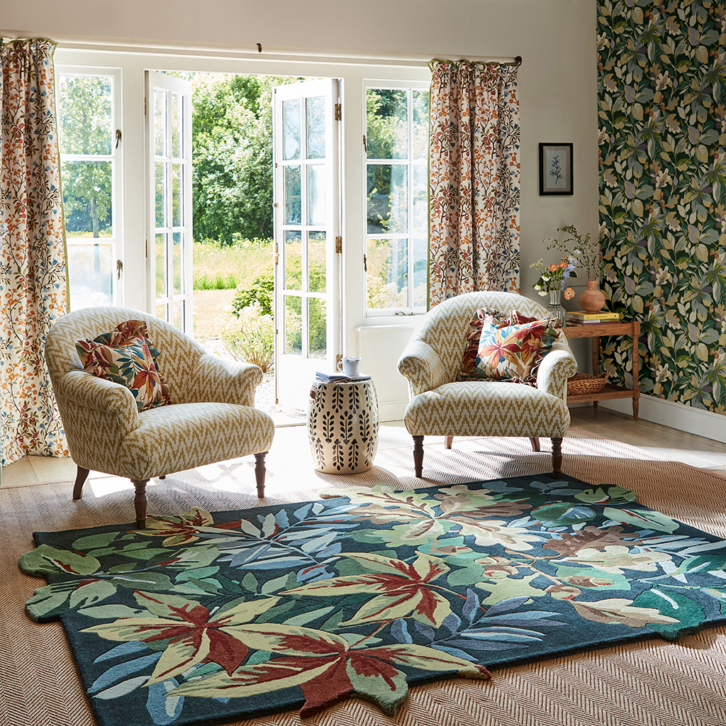 Tapete Robin's Wood Verde Floresta | Tamanho: 250 × 350 cm