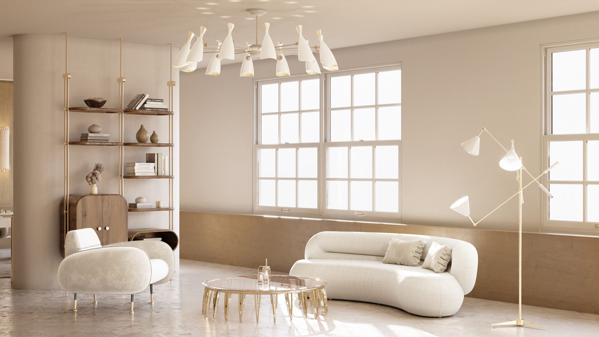 Candeeiro de pé Crooner - 10