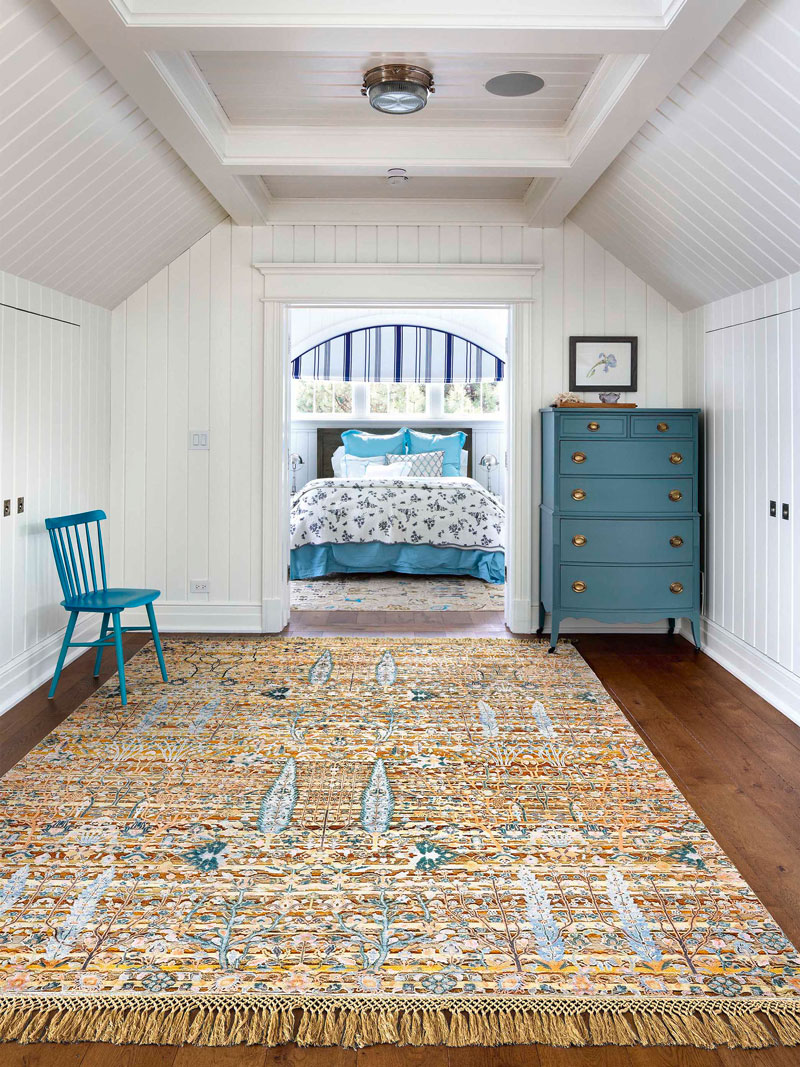 Tapete Pine Garden Dourado Luxury