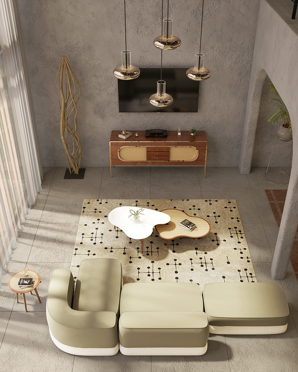 Candeeiro suspenso Katia - 2