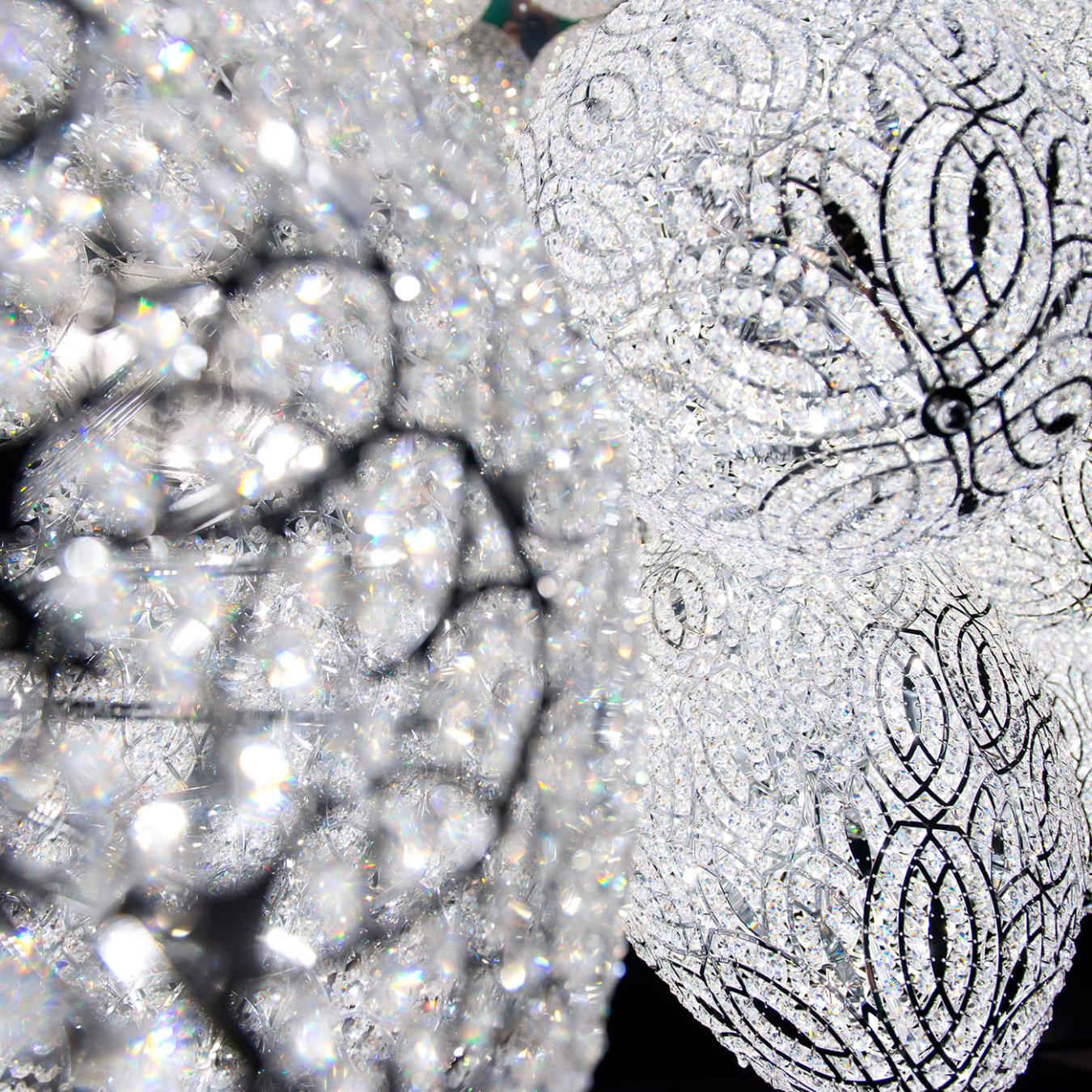 Lustre Tutankhamon em Cristal