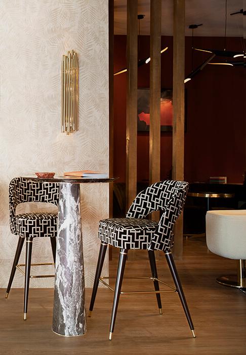 Mesa de Bar Preta Forge