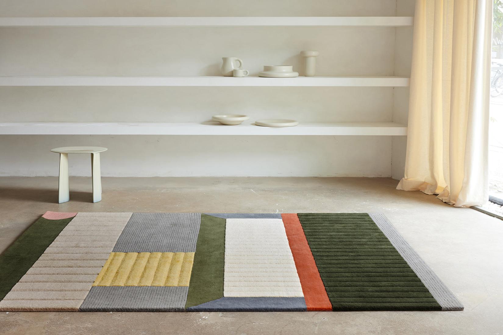 Tapete Cairn Brick Tecido à Mão