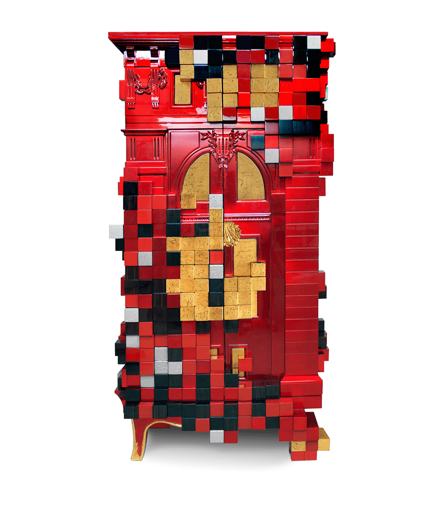 Armário Trafalgar vermelho