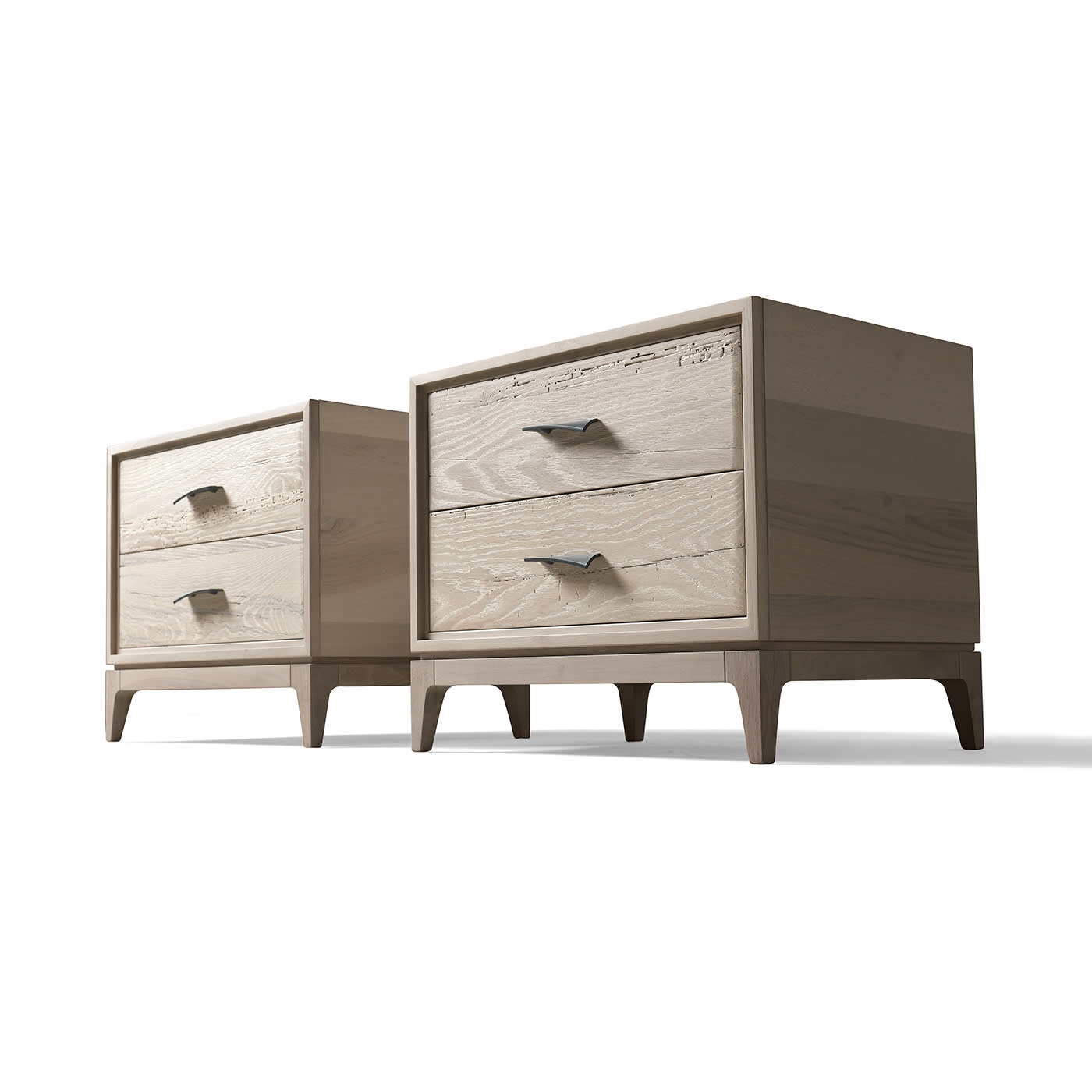 Mesa de Cabeceira Velo Cinzenta