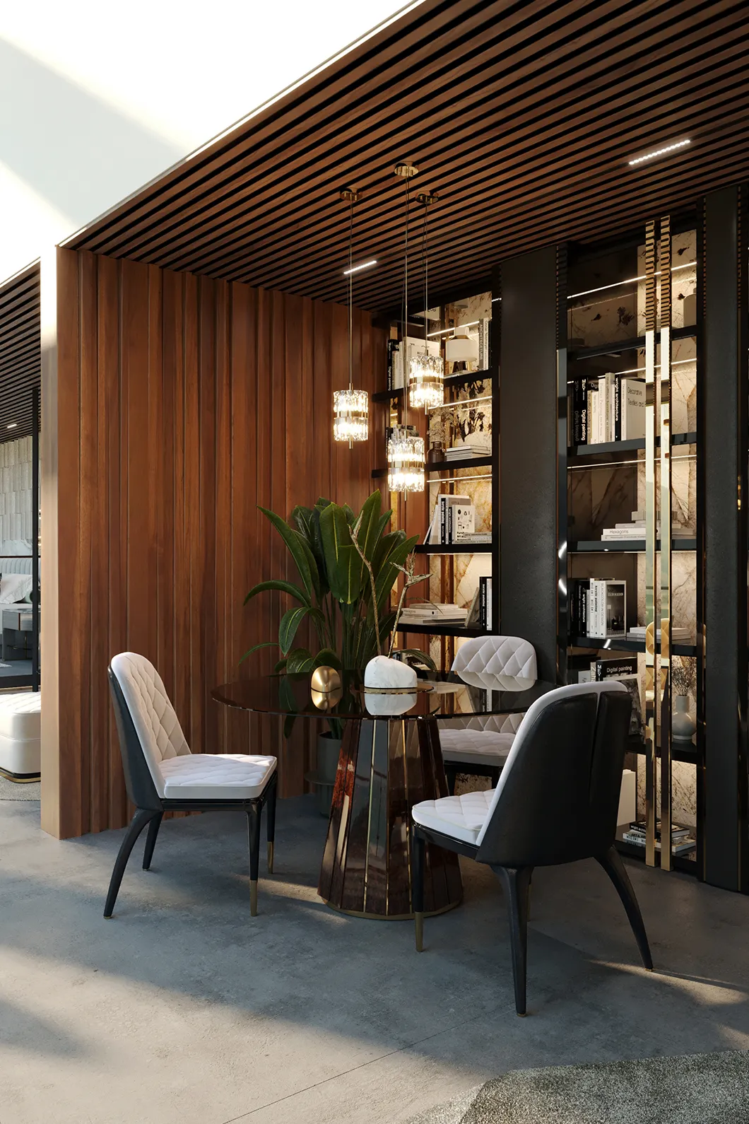 Candeeiro suspenso esbelto Freedom - 1