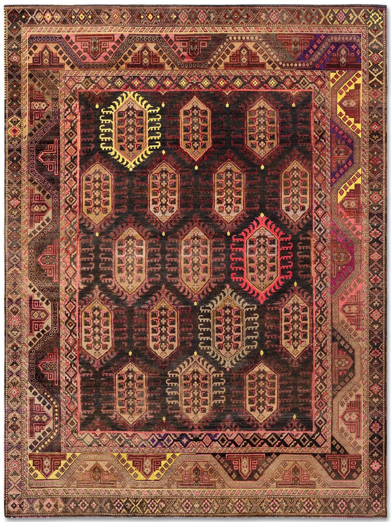 Tapete Original Natural Preto Luxury | Tamanho: 274 × 365 cm