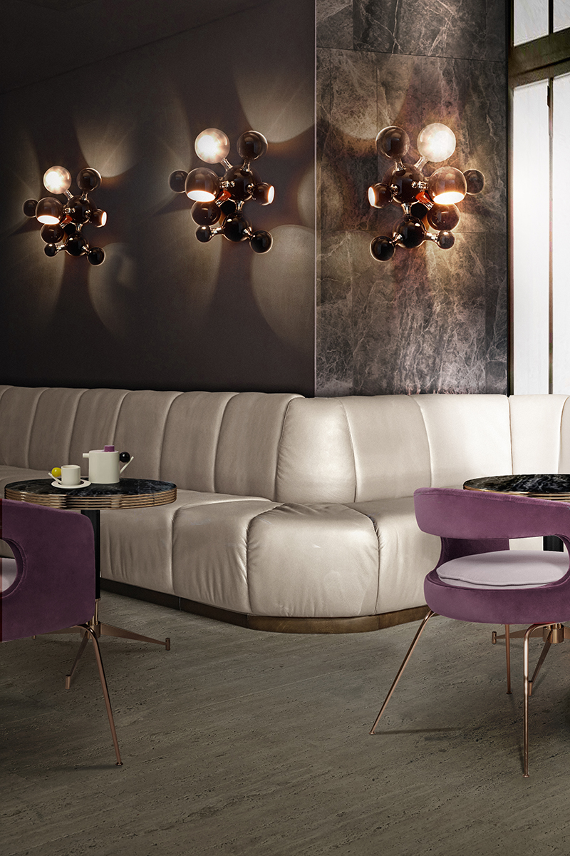 Candeeiro de parede molecular - 3