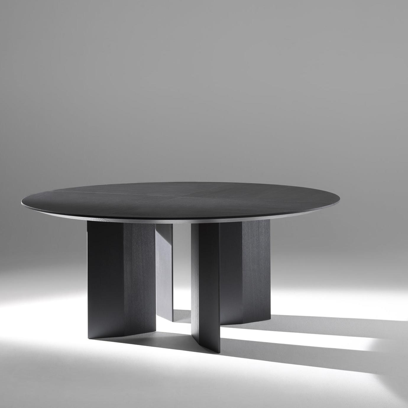 Mesa de Jantar Preta Praia
