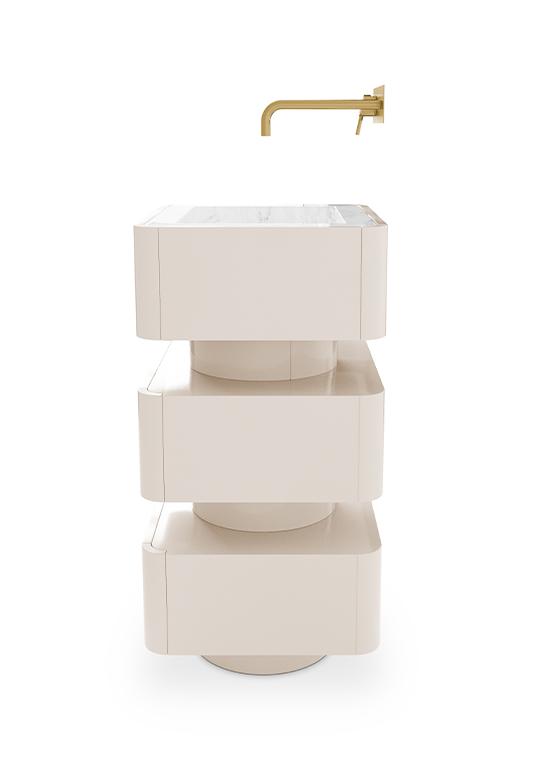 Lavatório de coluna Zen