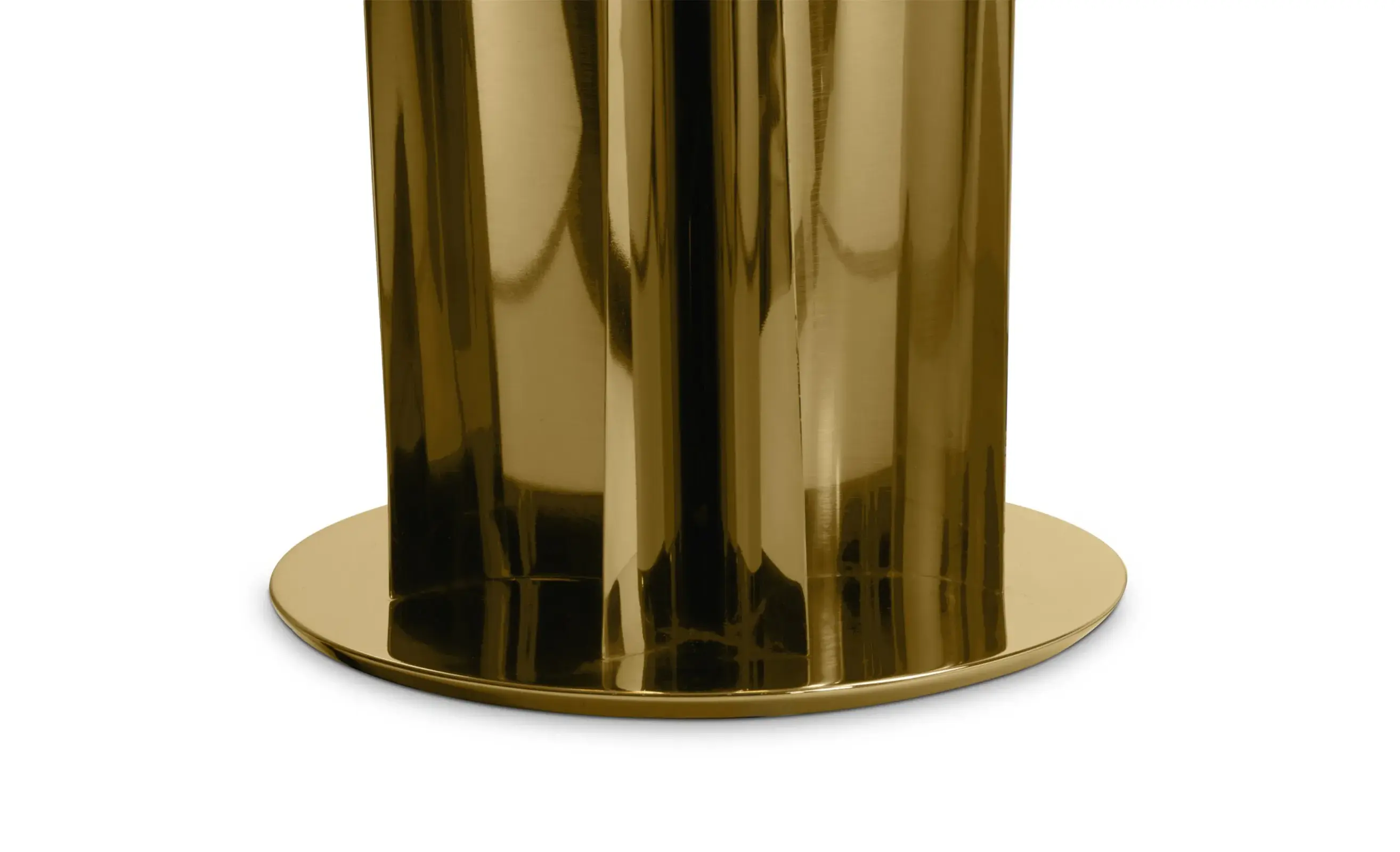 Candeeiro de mesa latão envelhecido