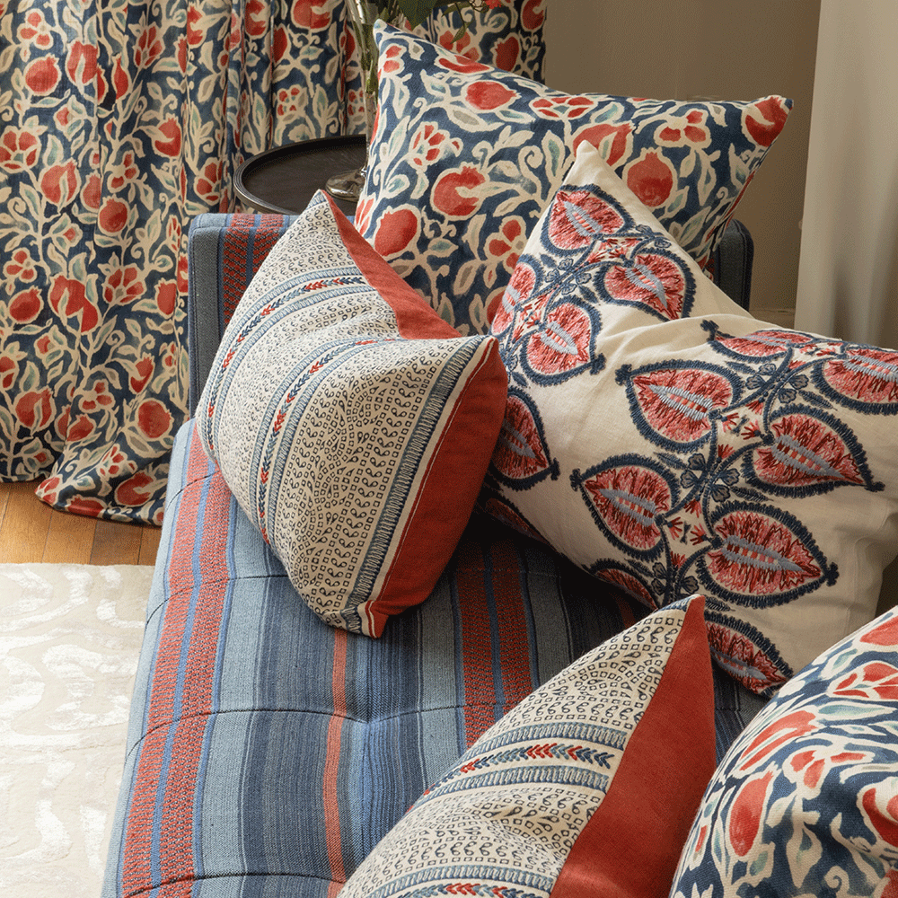 Almofada Montacute Rouge 60 × 40