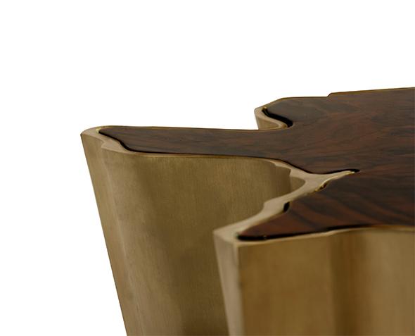 Mesa de Apoio Pequena Natural Edge