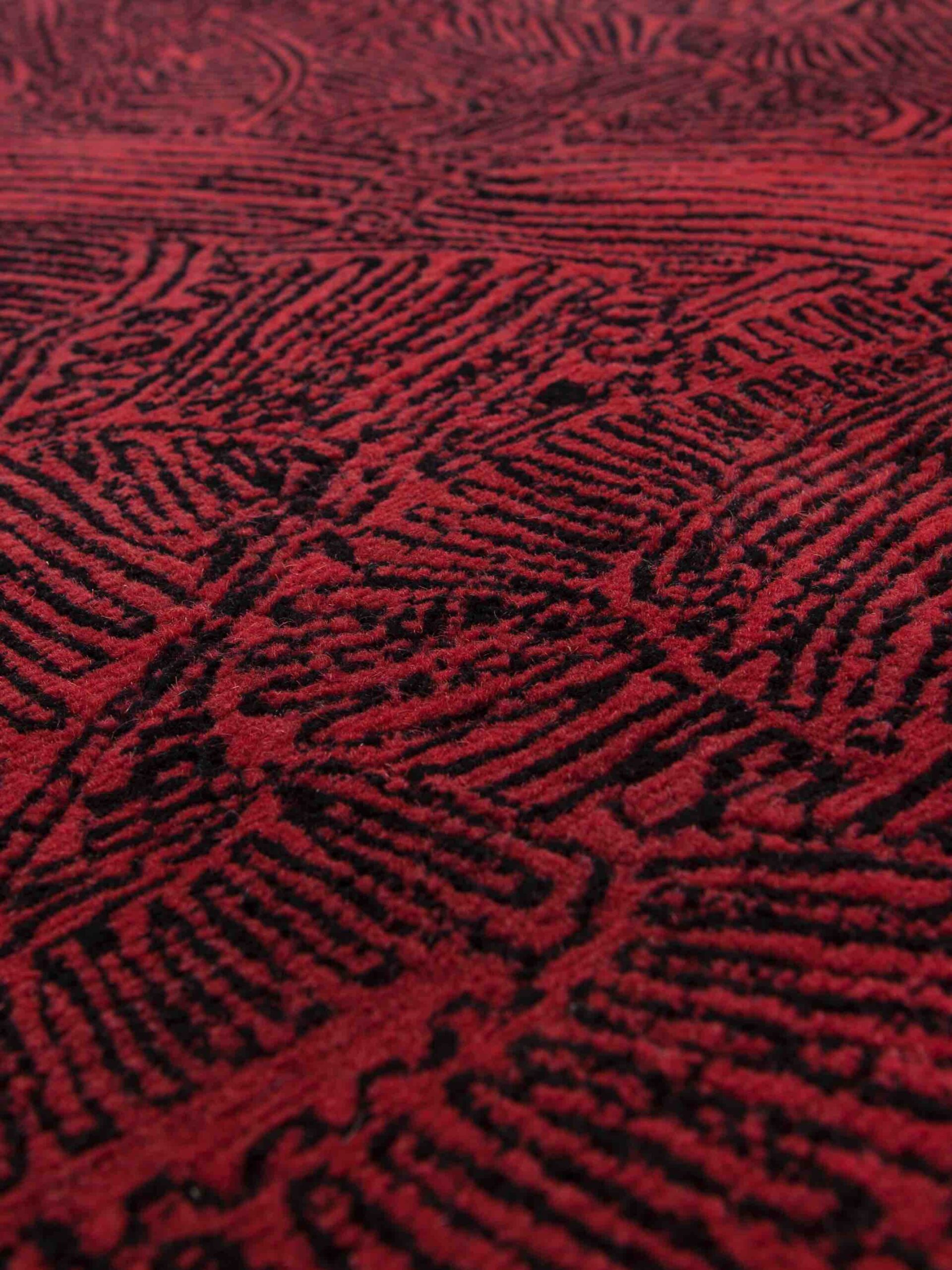 Tapete Intrigue Japonaise Tecido à Mão