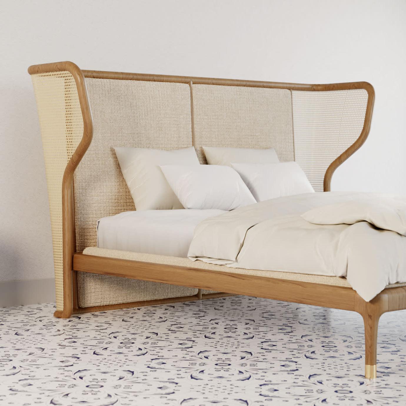 Cama Joyce em Madeira de Freixo